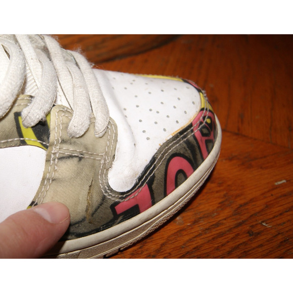 Nike SB Dunk High de La Soul White Mens Size 9 - 2014 main image 5